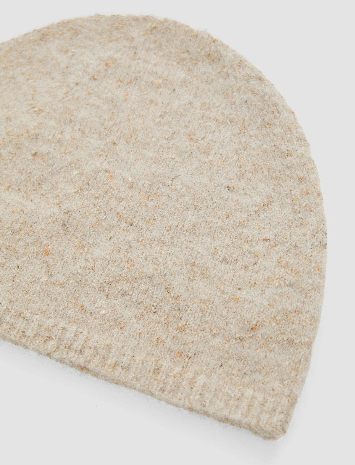 JOSEPH Fashion Women Alpaca Tweed Knit Hat Champagne Melange