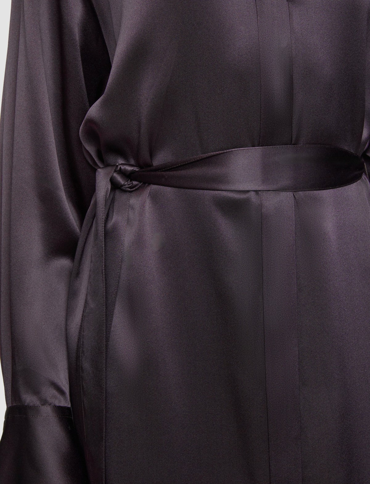 JOSEPH Fashion Women Cyprien Silk Satin Dress Aurora