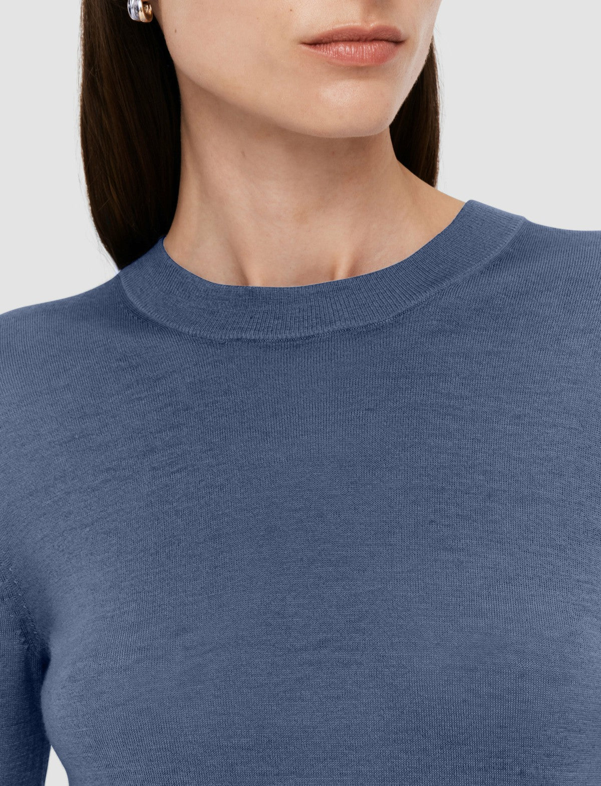 JOSEPH Fashion Women Cashair Round Neck Jumper Harbour