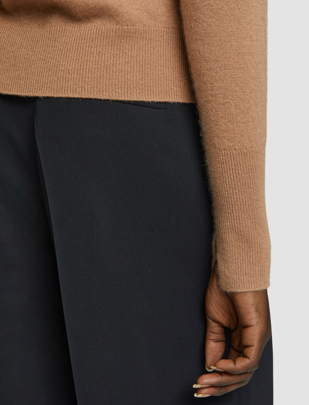 JOSEPH Fashion Women Light Pure Cashmere Round Neck Jumper Blusher