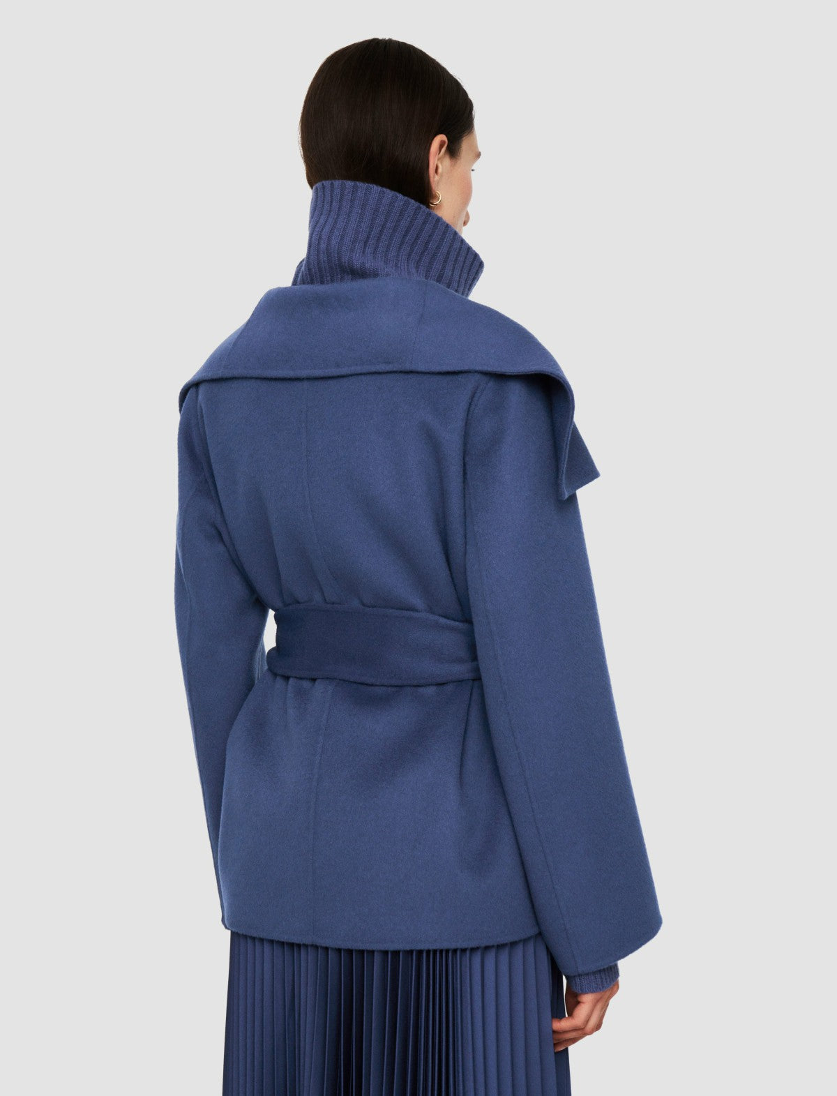JOSEPH Fashion Women Adrienne Double Face Cashmere Jacket Harbour