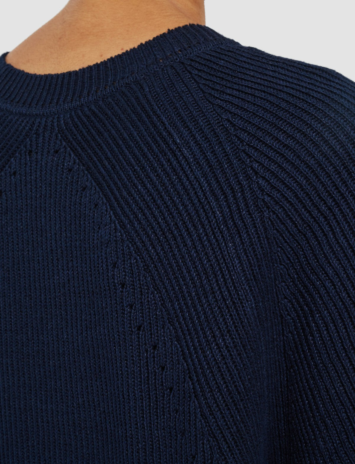 JOSEPH Fashion Women Linen Blend Knit Top Navy