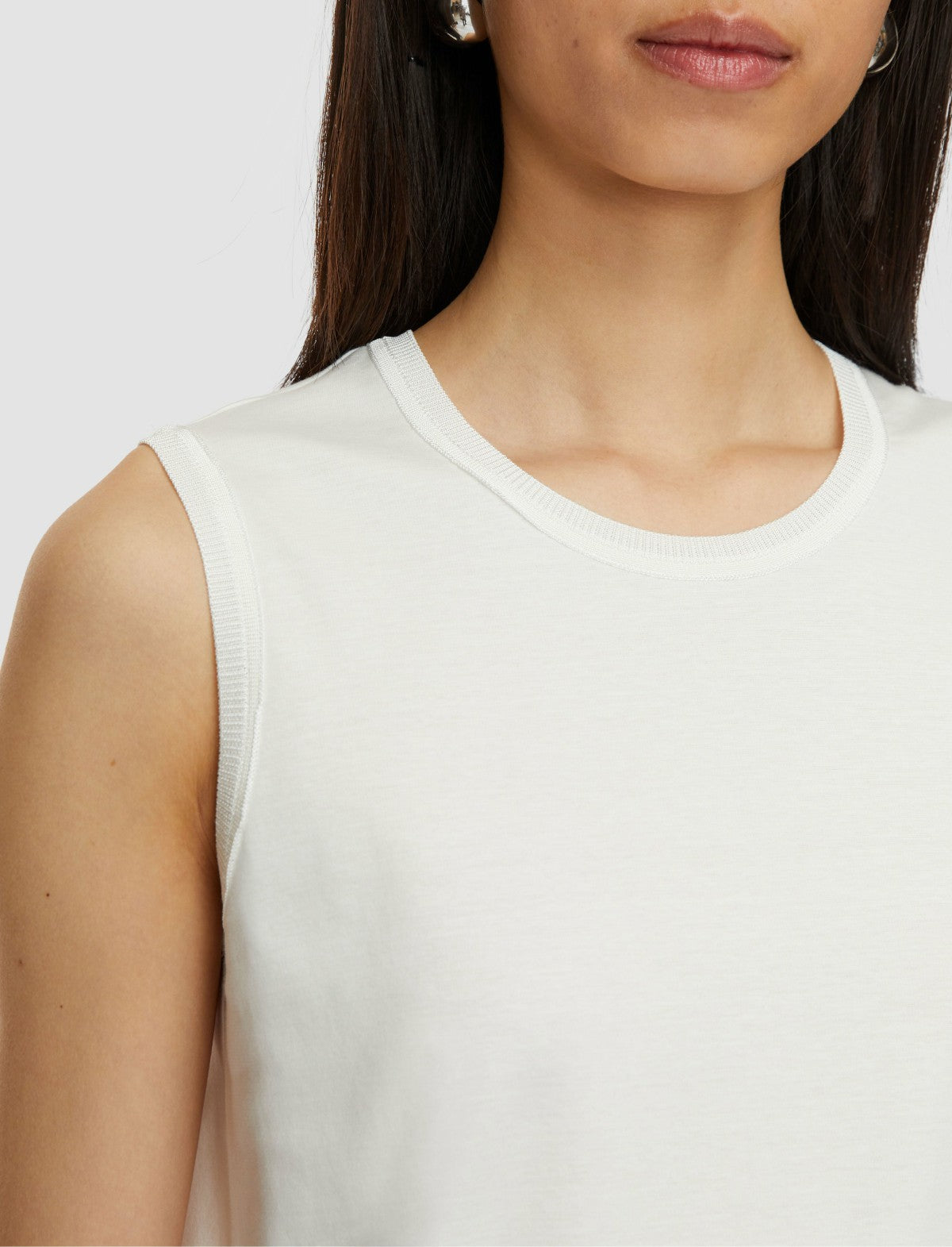 JOSEPH Fashion Women Comfort Cotton Tank Top Ivory