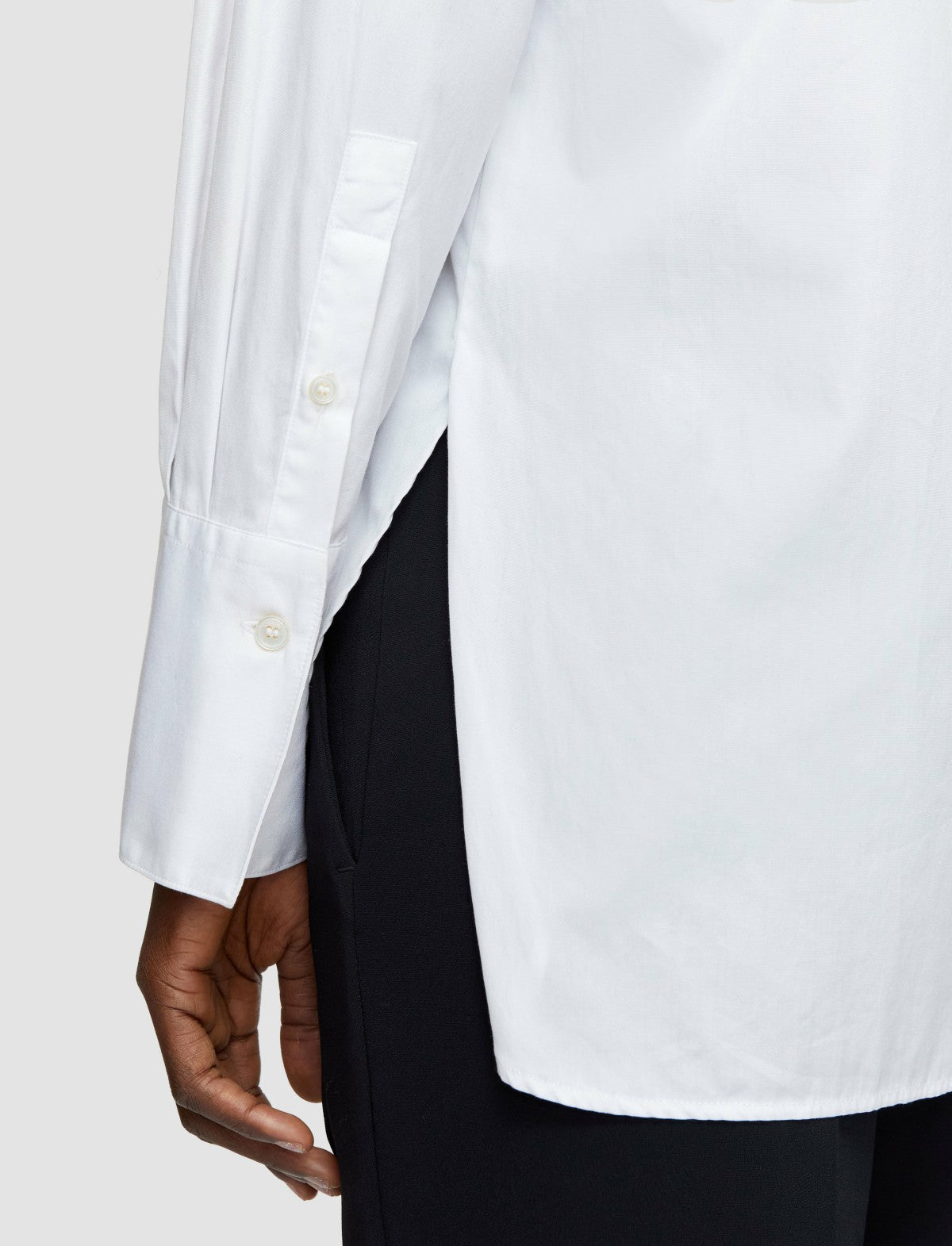 JOSEPH Fashion Women Light Poplin Joe Shirt White