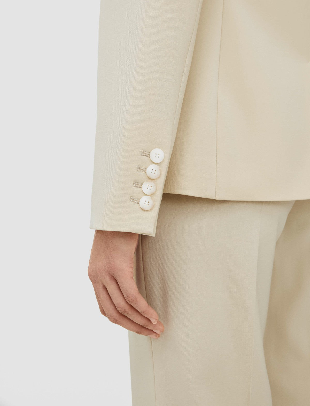 JOSEPH Fashion Women Glenview Tailoring Wool Stretch Jacket Safari