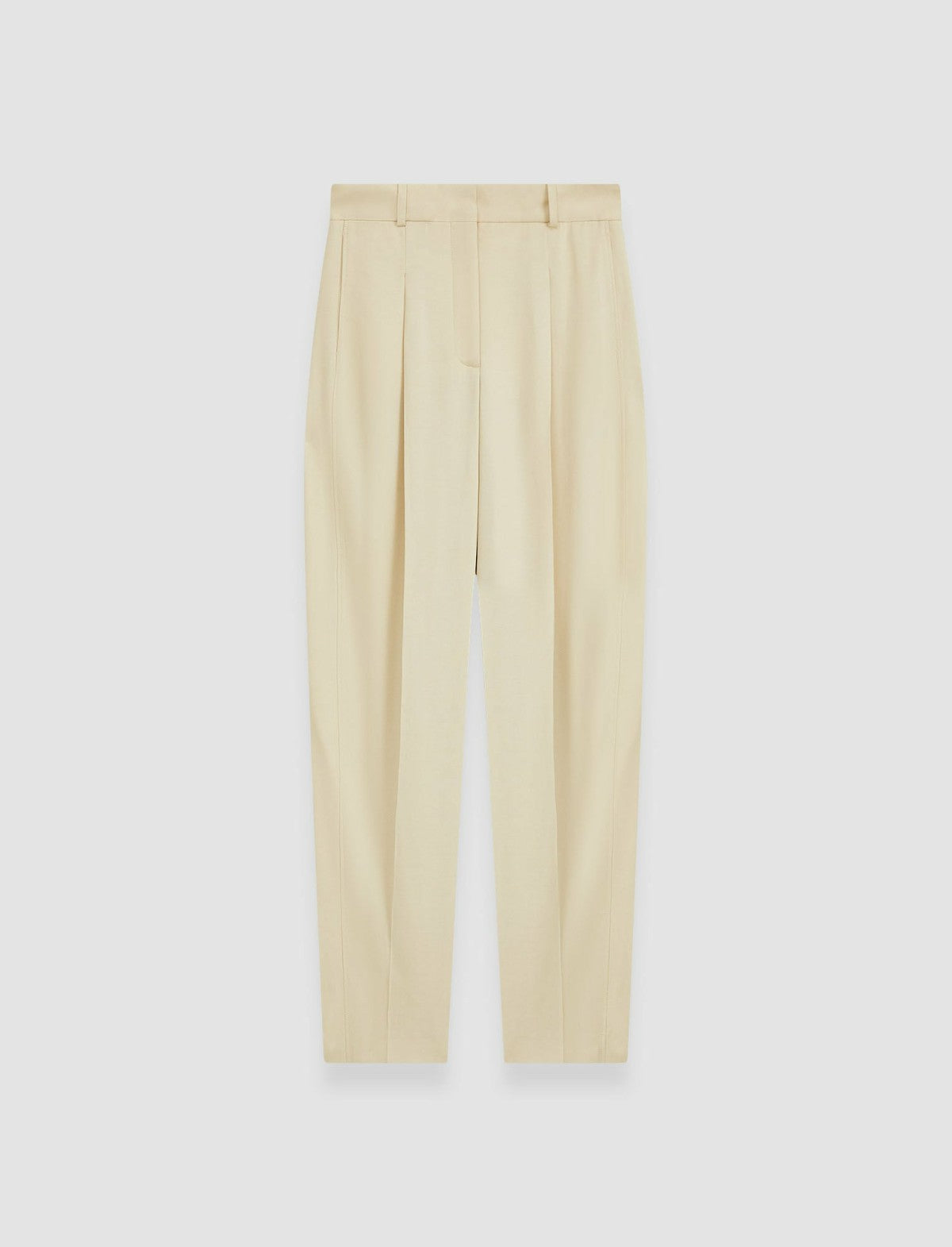 JOSEPH Fashion Women Viscose Twill Germain Trousers Oat