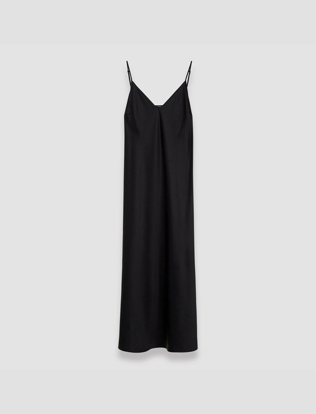 JOSEPH Fashion Women Silk Satin Clea Dress Black