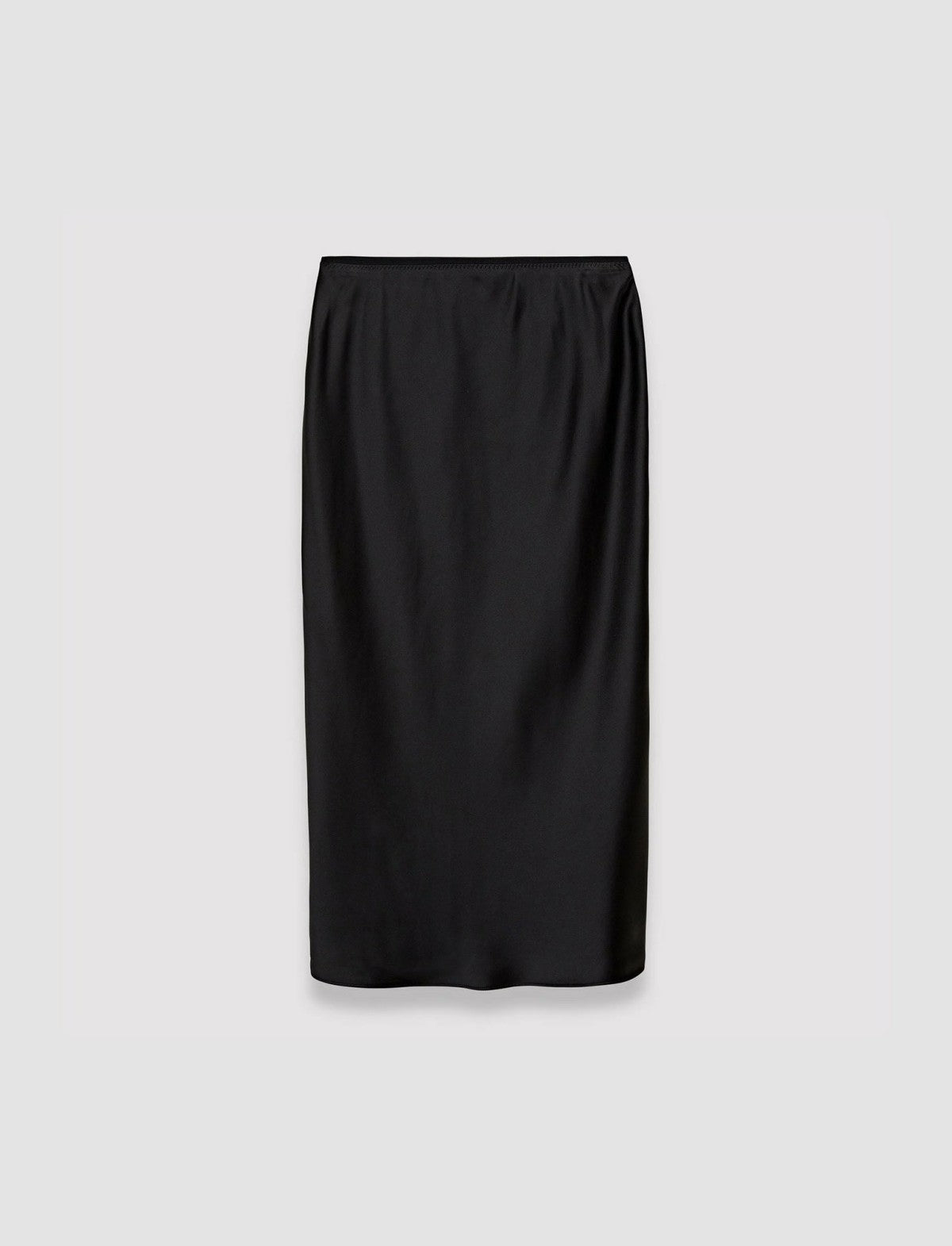 JOSEPH Fashion Women Isaak Silk Satin Skirt Black