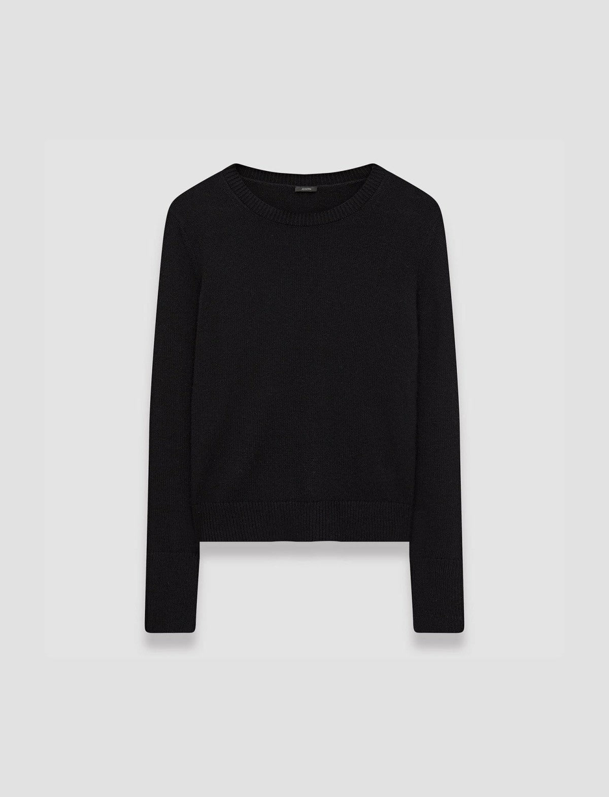 JOSEPH Fashion Women Pure Cashmere Round Neck Jumper Black