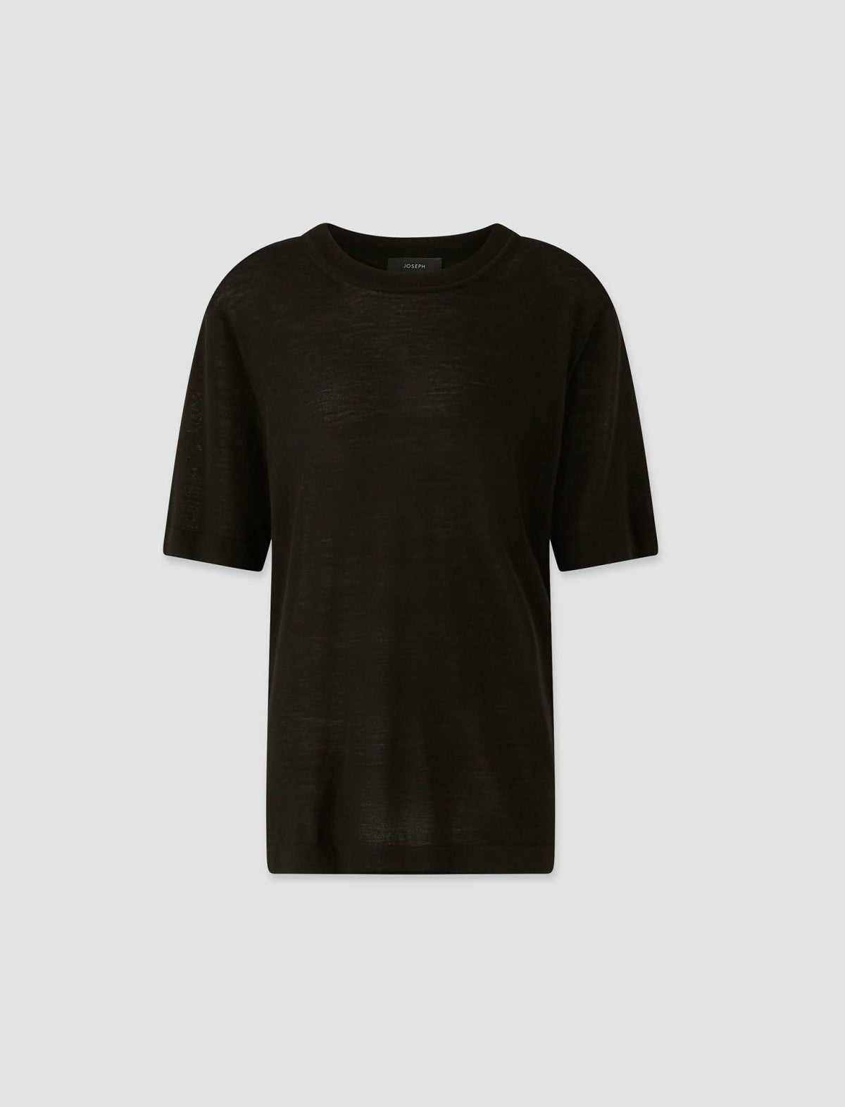 JOSEPH Fashion Women Cashair Top Black