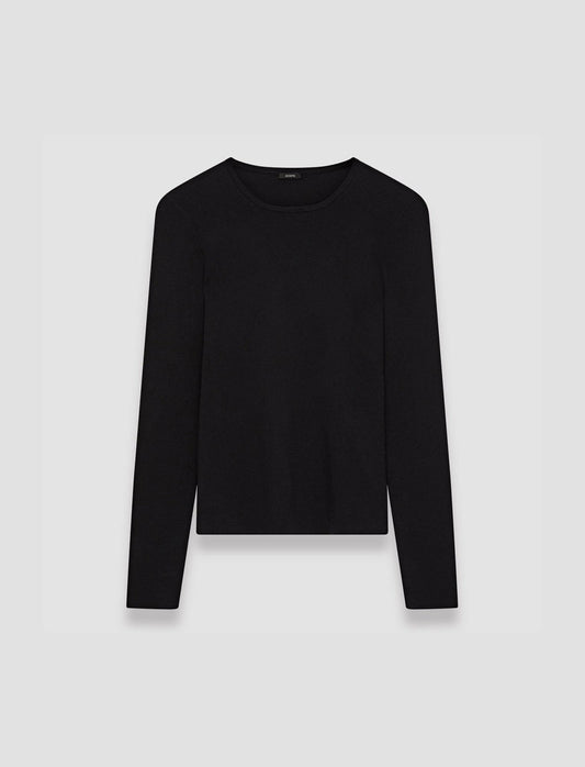 JOSEPH Fashion Women Silk Stretch Top Black