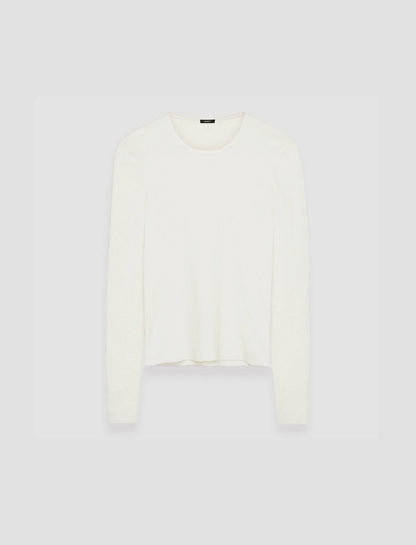 JOSEPH Fashion Women Silk Stretch Top Ivory