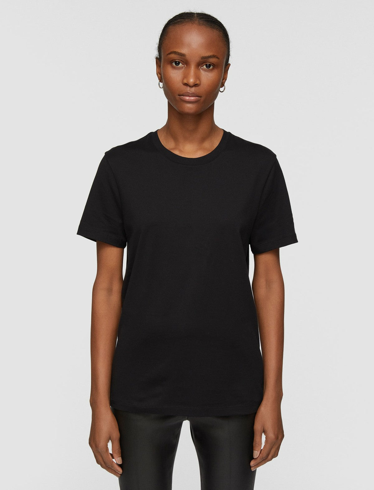 JOSEPH Fashion Women Cotton JOSEPH T-Shirt Black