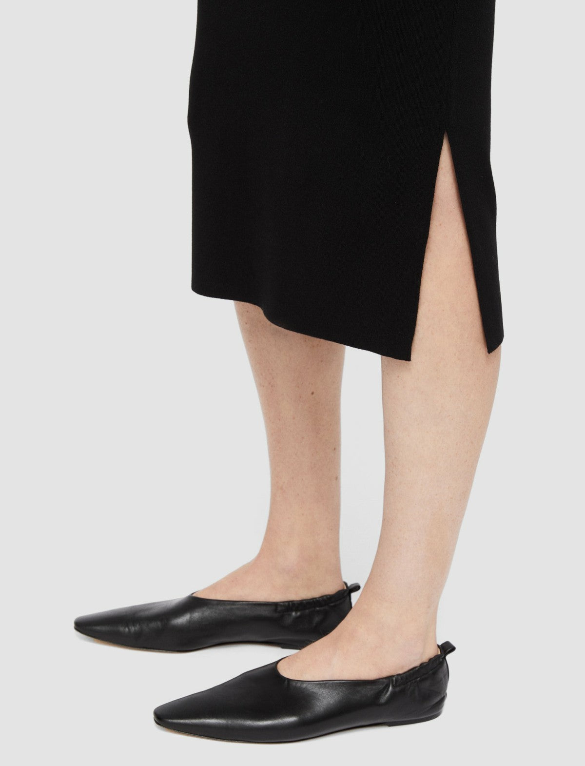 JOSEPH Fashion Women Silk Stretch Pencil Skirt Black
