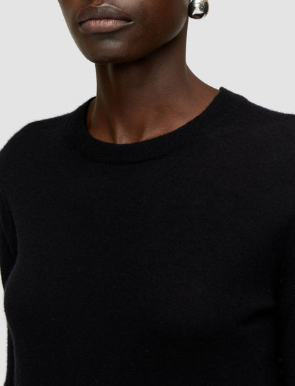 JOSEPH Fashion Women Cashair Round Neck Jumper Black