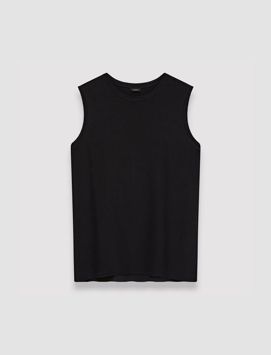 JOSEPH Fashion Women Silk Crepe de Soie Bley Blouse Black
