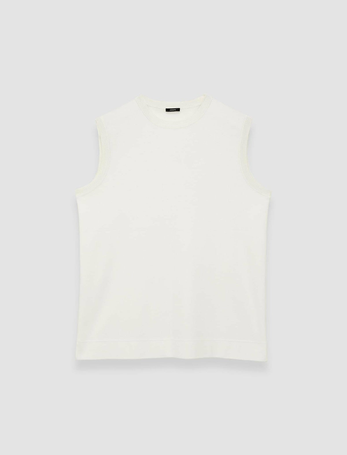 JOSEPH Fashion Women Silk Crepe de Soie Bley Blouse Ivory