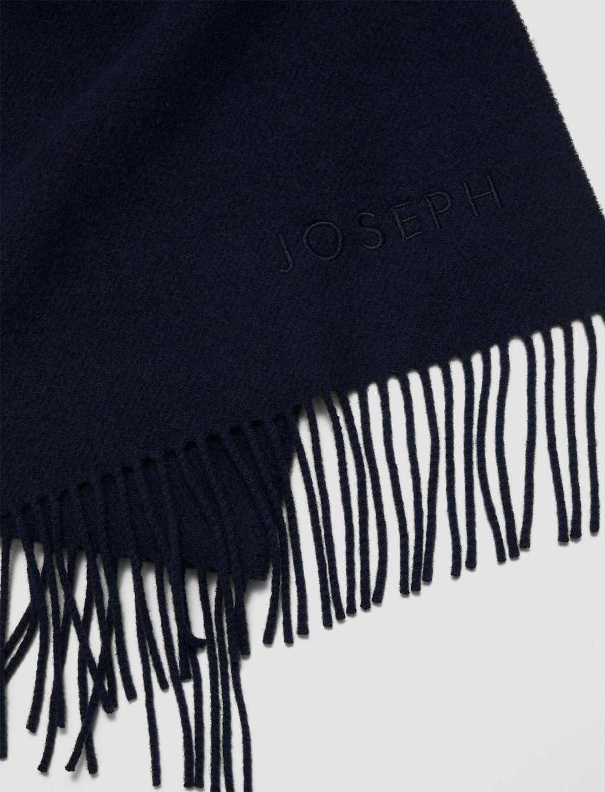 JOSEPH Fashion Women Wool Cashmere Blend Alice Scarf Navy