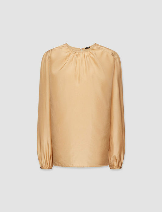 JOSEPH Fashion Women Habotai Belina Top Fawn