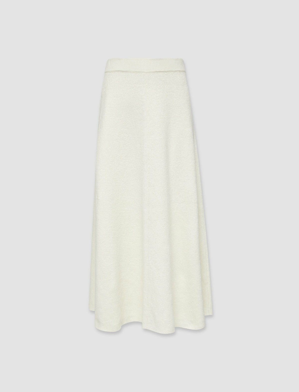 JOSEPH Fashion Women Linen Cardigan Stitch Skirt Ivory