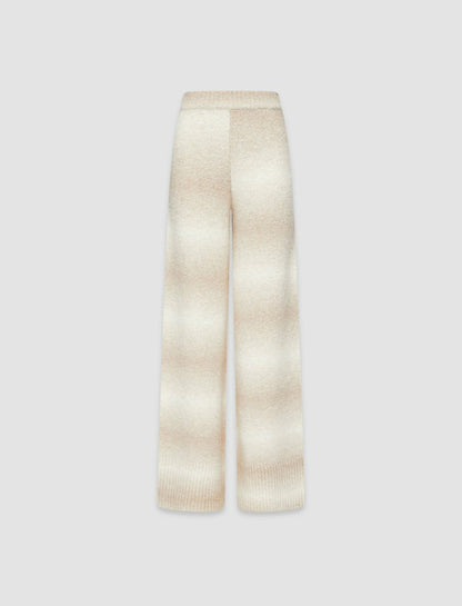 JOSEPH Fashion Women Printed Knit Trousers Ivory