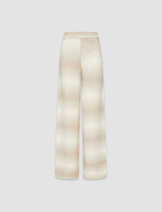 JOSEPH Fashion Women Printed Knit Trousers Ivory