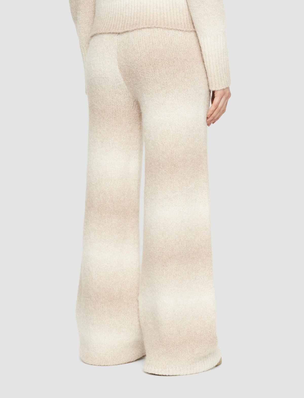JOSEPH Fashion Women Printed Knit Trousers Ivory