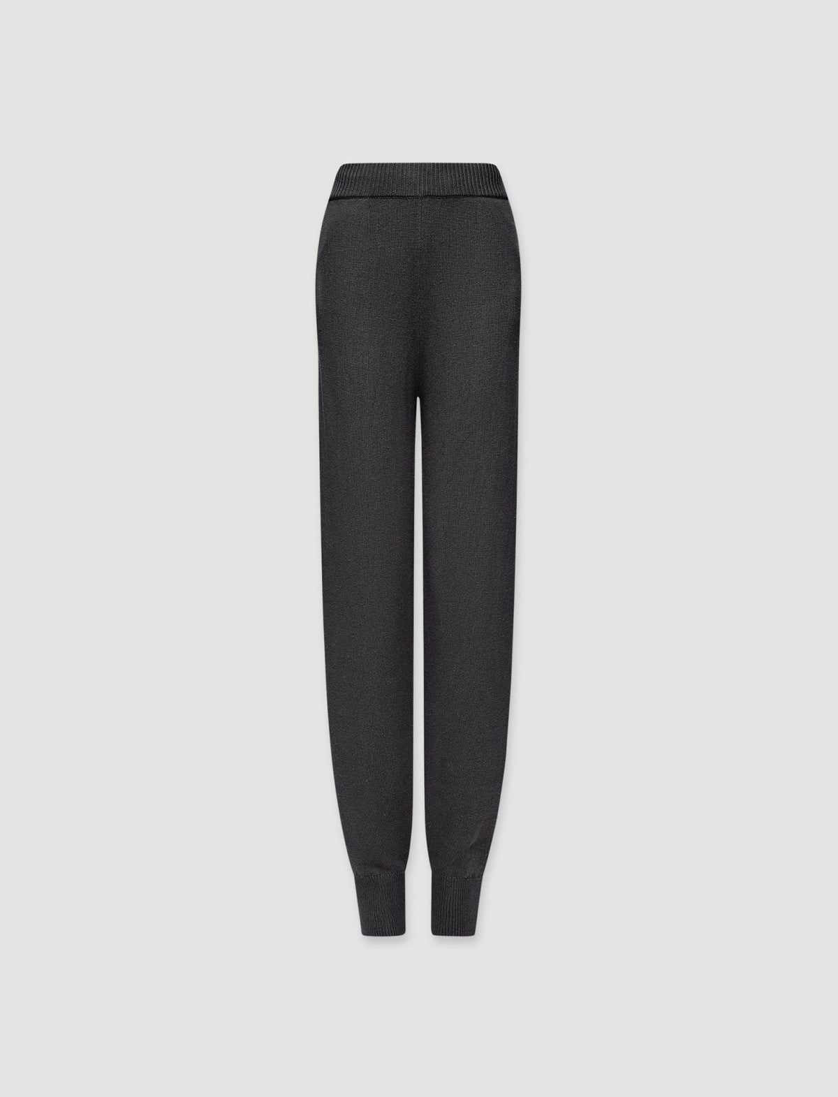 JOSEPH Fashion Women Silk Cashmere Loungewear Trousers Dark Grey