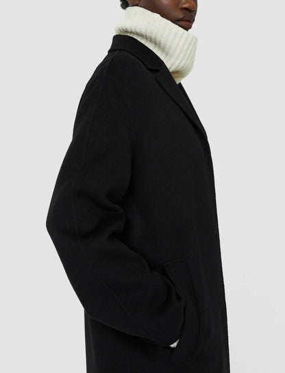 JOSEPH Fashion Women Double Face Cashmere Caia Coat Black