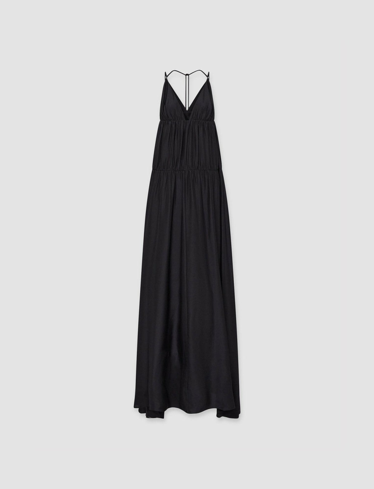 JOSEPH Fashion Women Silk Habotai Darnley Dress Black