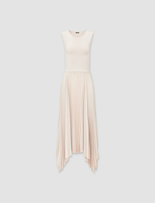 JOSEPH Fashion Women Knit Weave Plissé Dera Dress Maplewood