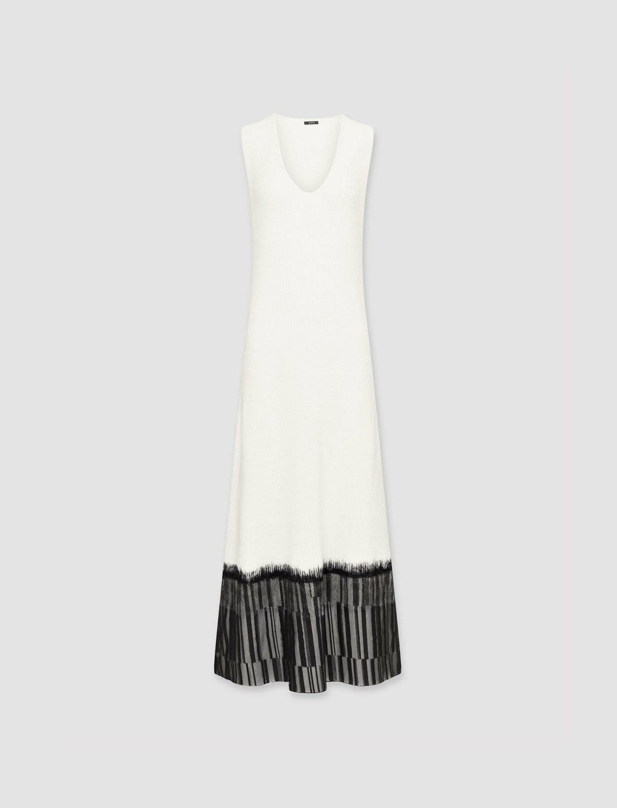 JOSEPH Fashion Women Knit Lace Dress Ivory