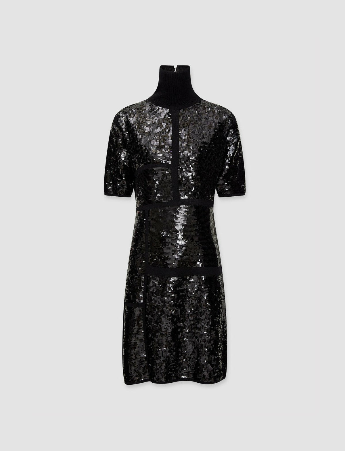 JOSEPH Fashion Women Sequins Knit Dress Black