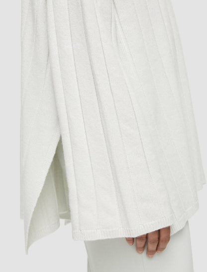 JOSEPH Fashion Women Oversize Knit Poncho Jumper Putty