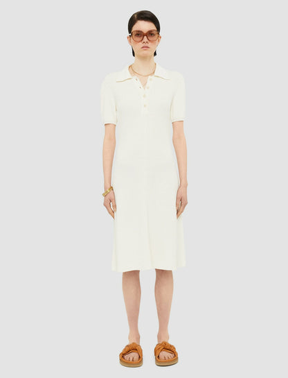 JOSEPH Fashion Women Egyptian Cotton Dress Ivory