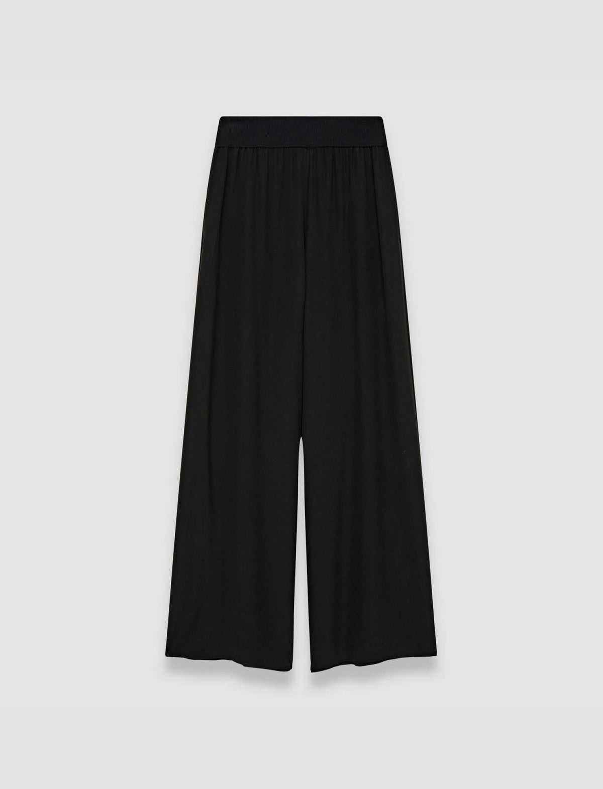 JOSEPH Fashion Women Hulin Crepe de Soie Silk Trousers Black