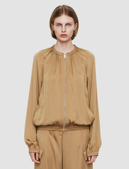 JOSEPH Fashion Women Lightweight Viscose Jeddo Jacket Cassonade