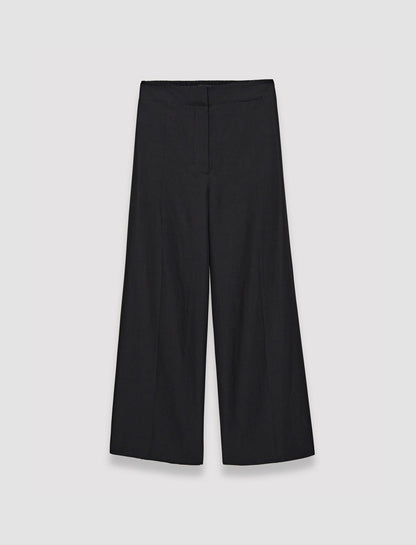JOSEPH Fashion Women Soft Cotton Silk Thurlow Trousers Black