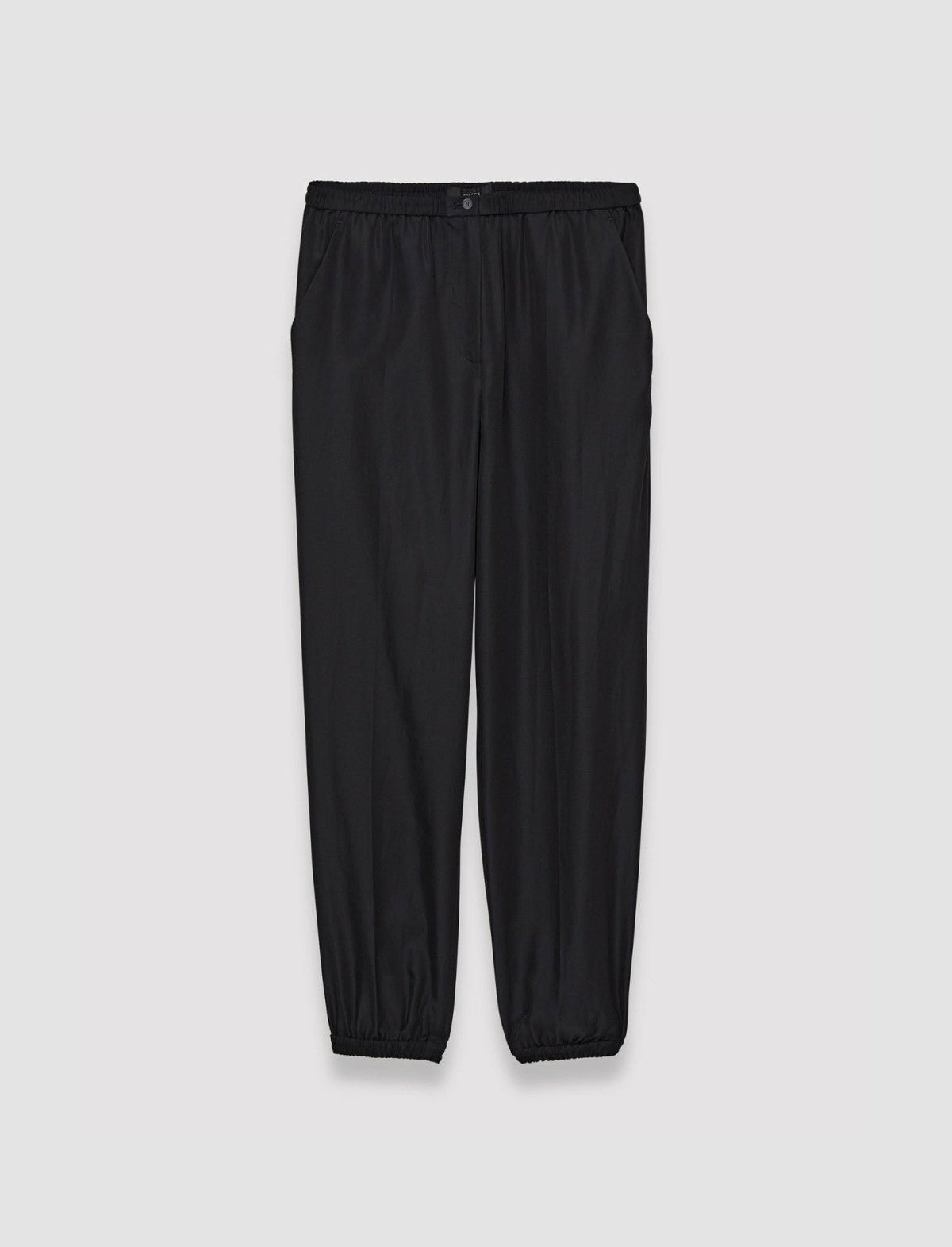 JOSEPH Fashion Women Taio Soft Cotton Silk Trousers Black