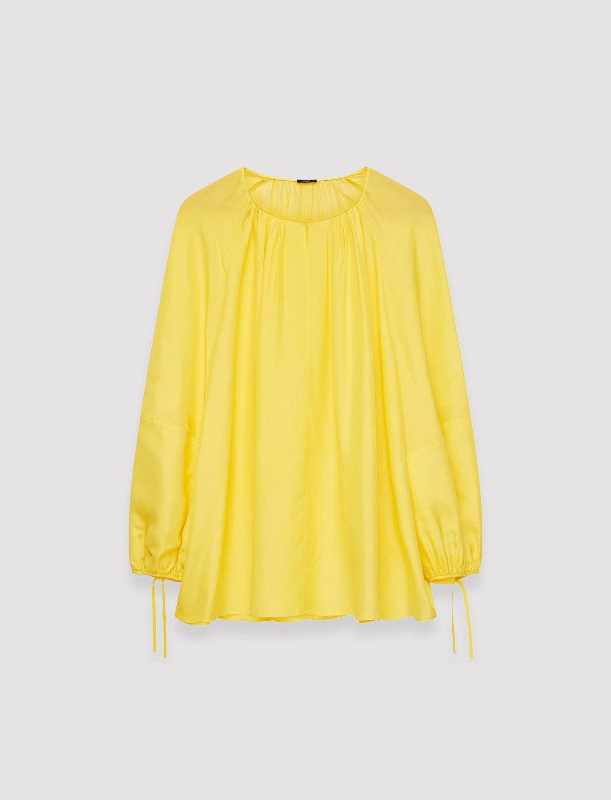 JOSEPH Fashion Women Silk Habotai Baume Blouse Sunshine