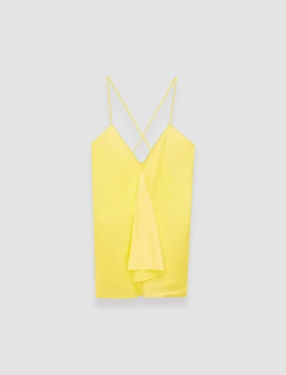 JOSEPH Fashion Women Silk Habotai Prietsley Blouse Sunshine