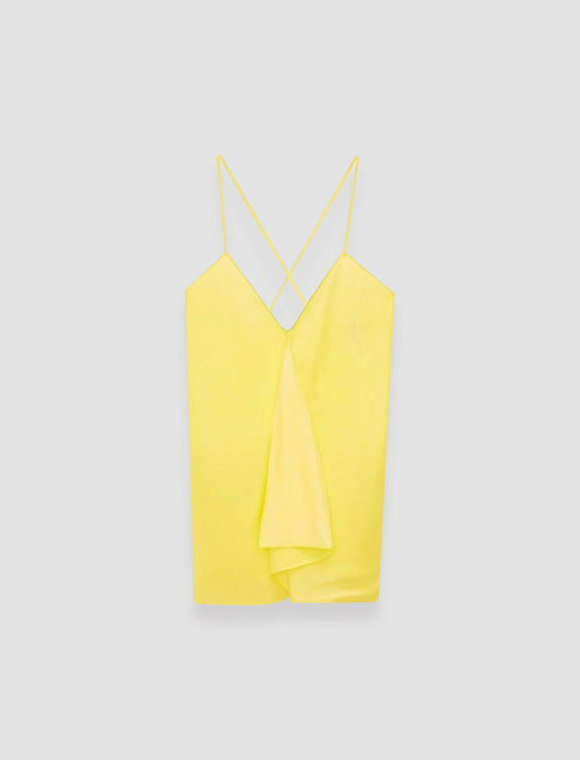 JOSEPH Fashion Women Silk Habotai Prietsley Blouse Sunshine