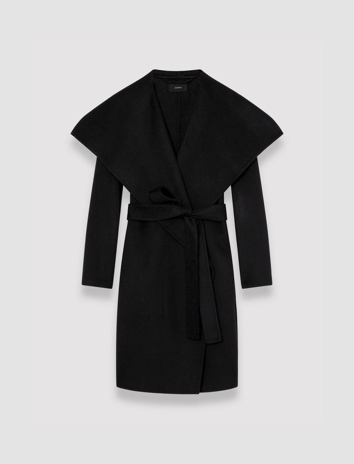 JOSEPH Fashion Women Double Face Cashmere Granby Coat Black