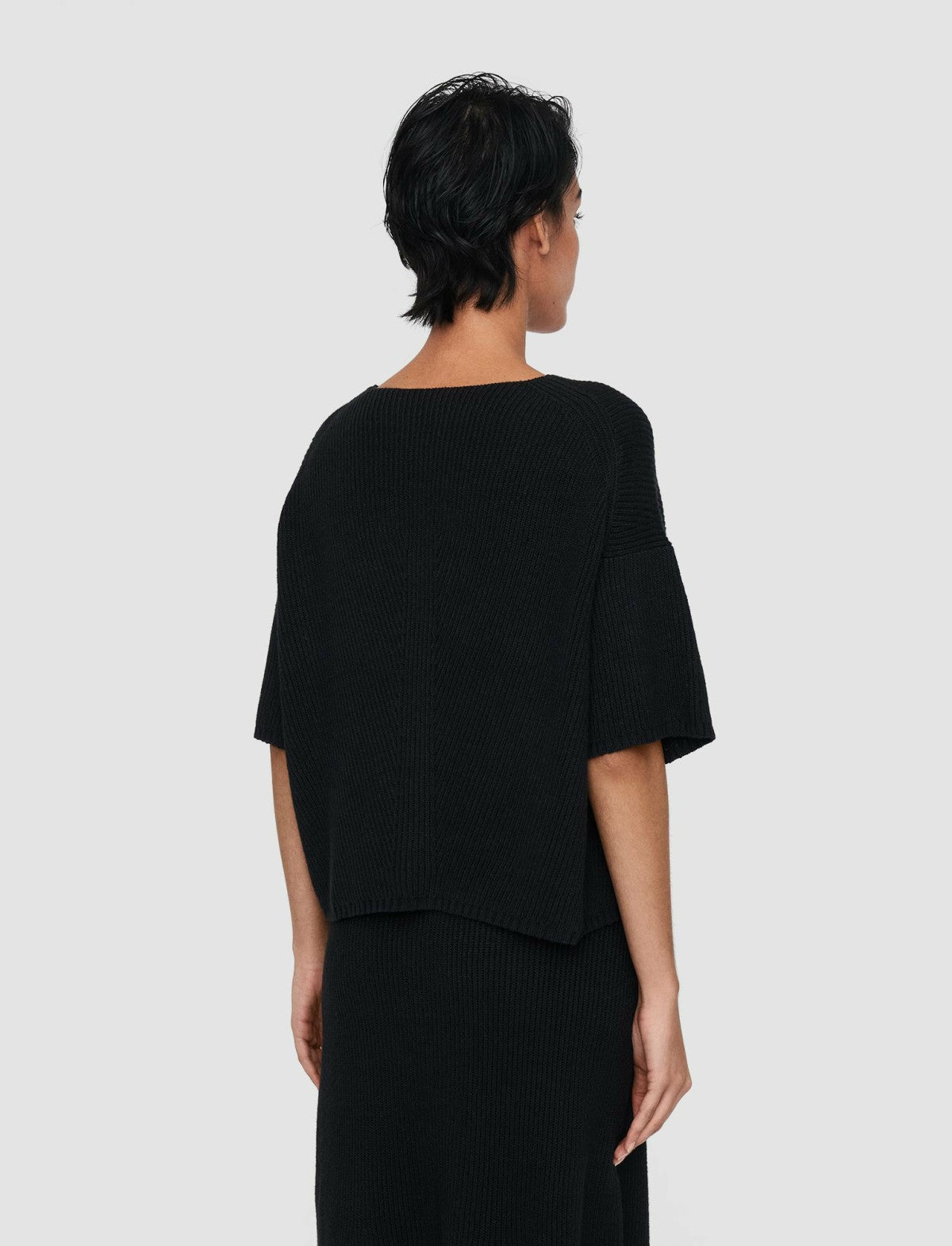 JOSEPH Fashion Women Linen Blend Top Black