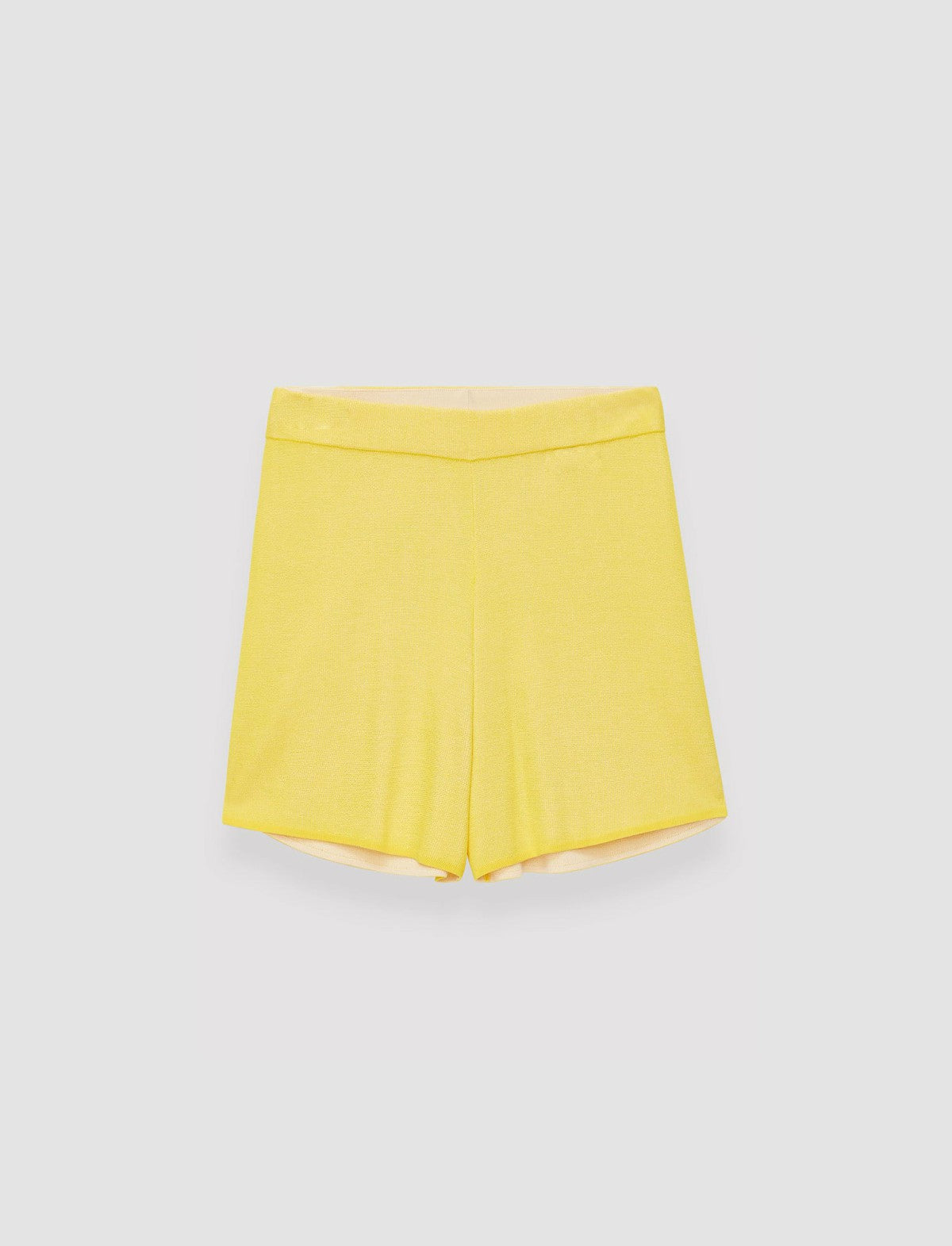 JOSEPH Fashion Women Plated Knit Shorts Sunshine Combo