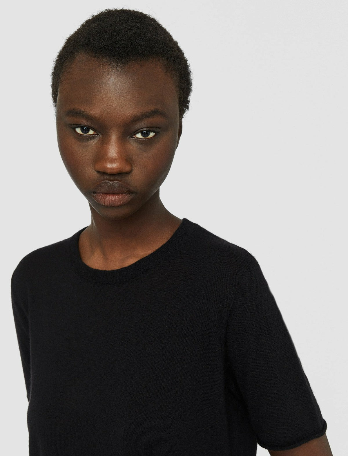 JOSEPH Fashion Women Cotton JOSEPH T-Shirt Black
