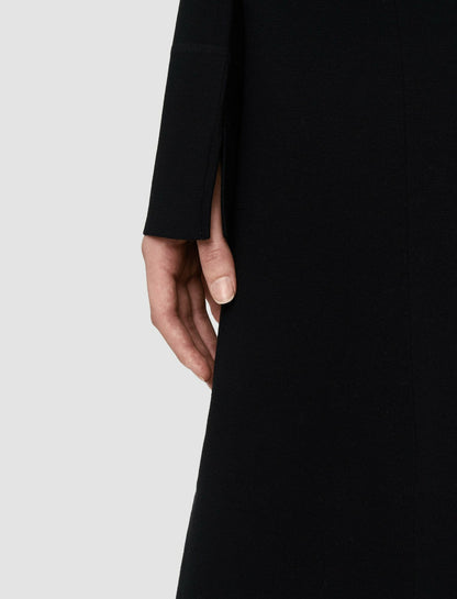 JOSEPH Fashion Women Silk Stretch Dress Black