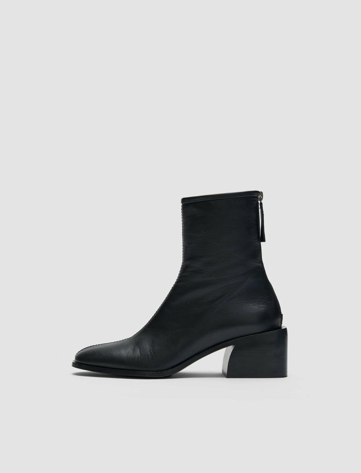 JOSEPH Fashion Women Leather Ankle Boots Black