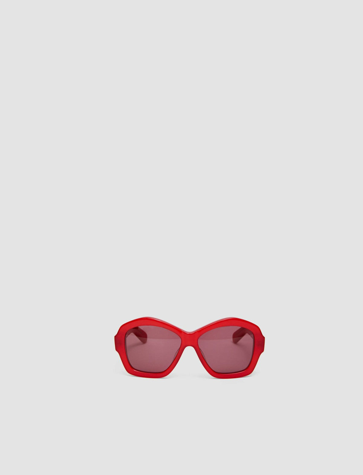 JOSEPH Fashion Women Round Sunglasses Crimson