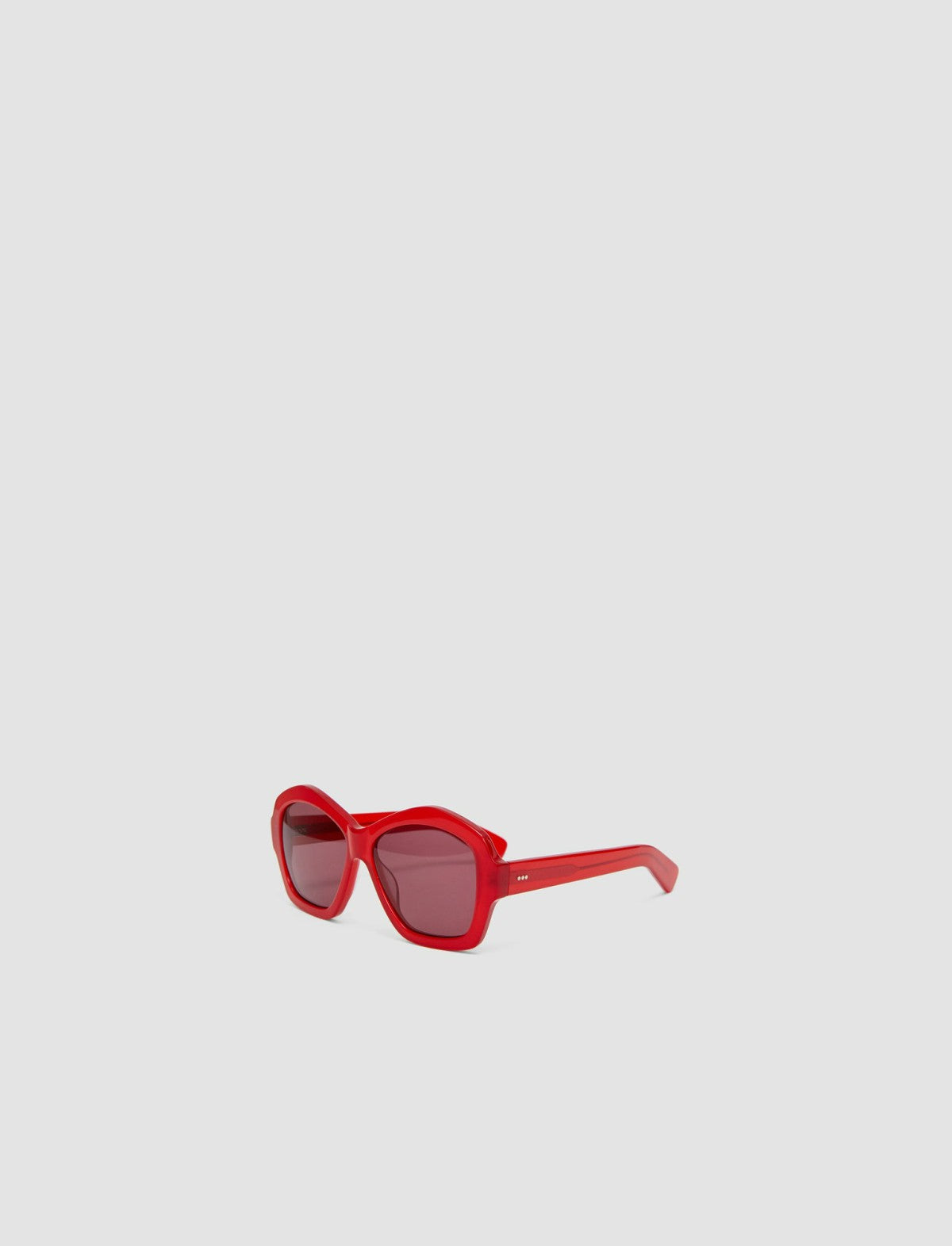 JOSEPH Fashion Women Round Sunglasses Crimson
